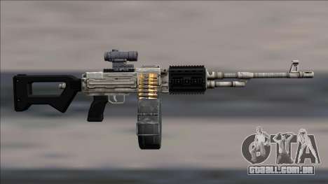 GTA V Shrewsbury MG Platinum Scope Deafault clip para GTA San Andreas