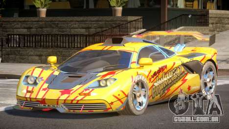 1998 McLaren F1 PJ10 para GTA 4