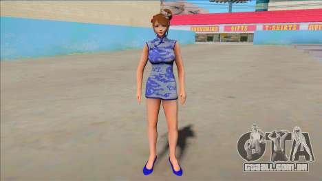 Naotora Ii - Qipao Dress para GTA San Andreas