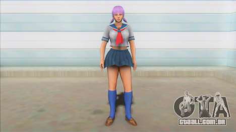 DOAXVV Ayane - White Sailor Uniform para GTA San Andreas