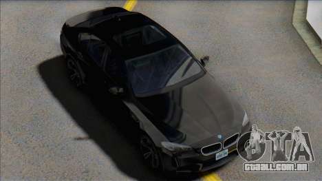 2012 BMW M5 (F10) SA Style para GTA San Andreas