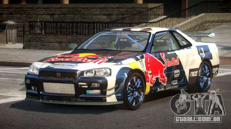 2003 Nissan Skyline R34 GT-R PJ6 para GTA 4