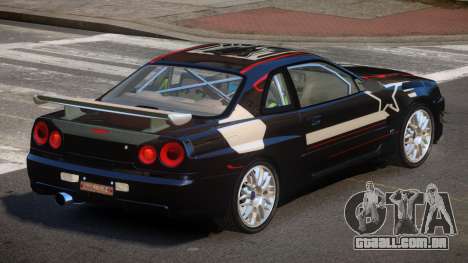 2003 Nissan Skyline R34 GT-R PJ1 para GTA 4