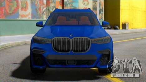 BMW X7 2019 para GTA San Andreas