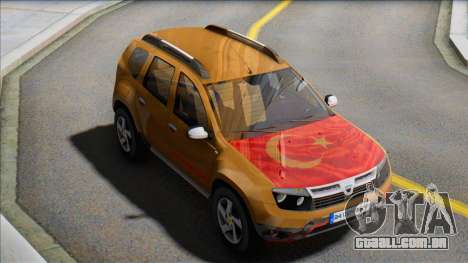 Dacia Duster 2014 Modu Türkiye para GTA San Andreas