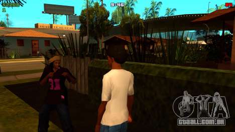 Mini-hud bonito e compacto para GTA San Andreas