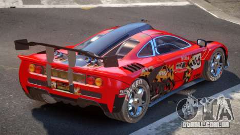 1998 McLaren F1 PJ5 para GTA 4