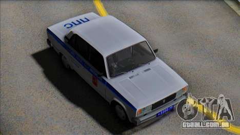 Polícia de PF 2105 Vaz 2001 para GTA San Andreas