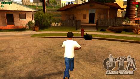 Mini-hud bonito e compacto para GTA San Andreas