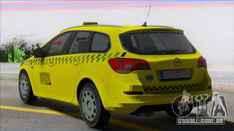 Opel Astra J Kombi Taxi para GTA San Andreas