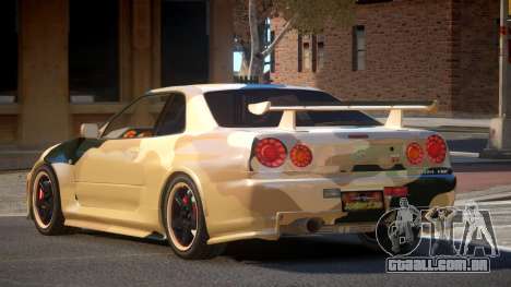 Nissan Skyline R34 GS PJ8 para GTA 4