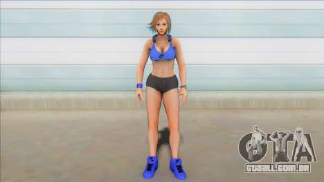 Tekken Azuka Kazama Sport Gym Im a Fighter V2 para GTA San Andreas
