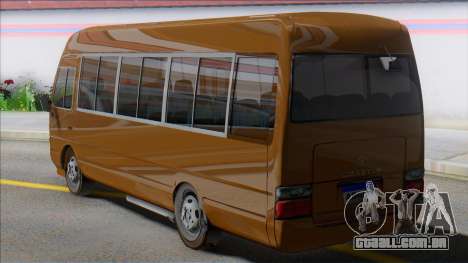 Toyota Coaster para GTA San Andreas