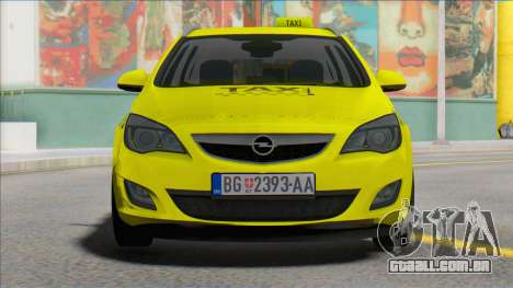 Opel Astra J Kombi Taxi para GTA San Andreas