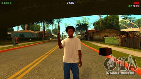 Mini-hud bonito e compacto para GTA San Andreas