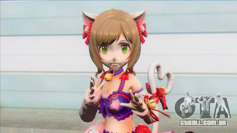 CGSS Miku Maekawa Cat Party Skin para GTA San Andreas