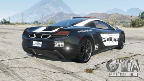 McLaren MP4-12C Hot Pursuit Police