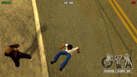 Mini-hud bonito e compacto para GTA San Andreas