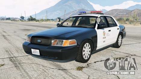 Ford Crown Victoria LAPD