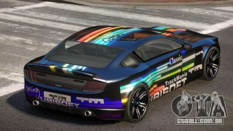 Canyon Car from Trackmania 2 PJ2 para GTA 4