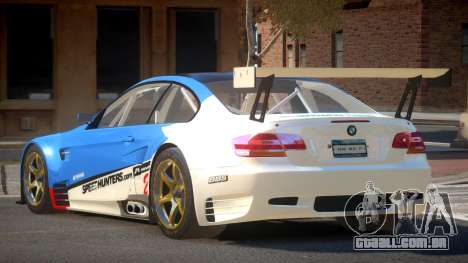 2009 BMW M3 GT2 L2 para GTA 4