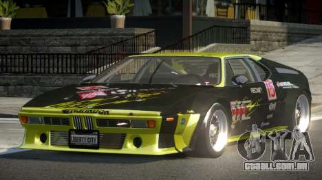 1979 BMW M1 PJ10 para GTA 4