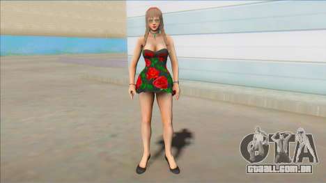 DOA Hitomi Fashion Petit Dress V2 para GTA San Andreas