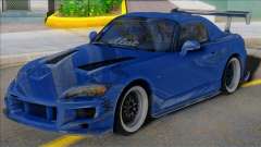 HONDA S2000 Blue with Spoiler para GTA San Andreas