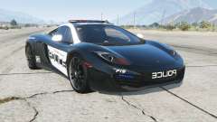 McLaren MP4-12C Hot Pursuit Police para GTA 5