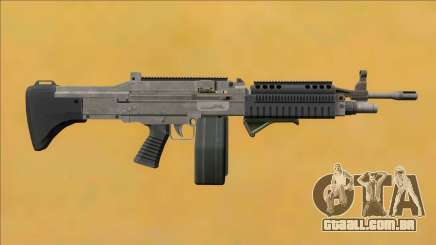Combat MG Platinum Grip Big Mag para GTA San Andreas