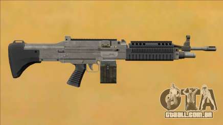 Combat MG Platinum Small Mag para GTA San Andreas