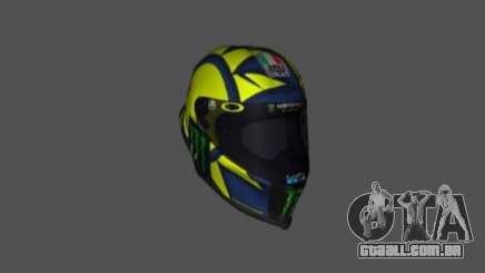 AGV PISTA GP-R Capacete Valentino Rossi 2019 para GTA San Andreas