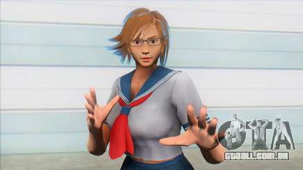 Tekken Azuka Kazama Summer School Uniform V1 para GTA San Andreas