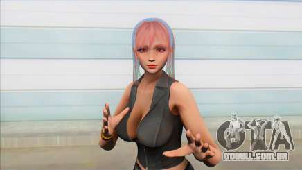 DOA Honoka Short Leather Suit V1 para GTA San Andreas