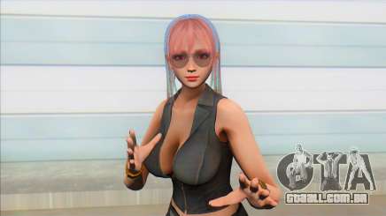 DOA Honoka Short Leather Suit V2 para GTA San Andreas