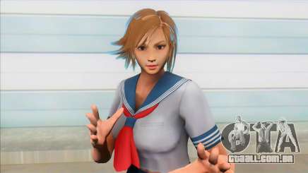Tekken Azuka Kazama Summer School Uniform V2 para GTA San Andreas
