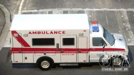 Ford E150 Ambulance para GTA 4