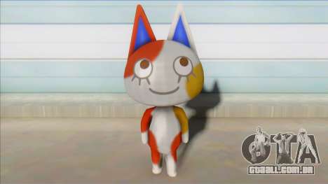 Animal Crossing Nude Cat Skin V9 para GTA San Andreas