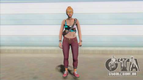 GTA Online Skin Ramdon Female 8 V2 para GTA San Andreas