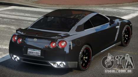 2008 Nissan GT-R para GTA 4