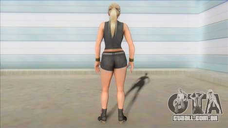 Metroid Samus Aran Short Leather Suit V2 para GTA San Andreas