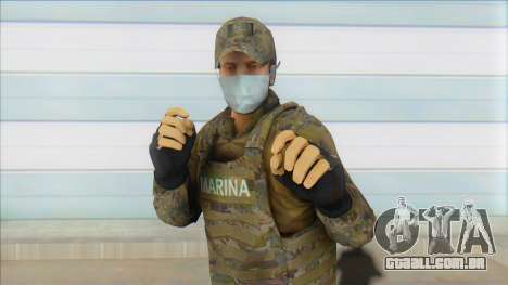 Soldado De Marina Con Cubre-bocas para GTA San Andreas