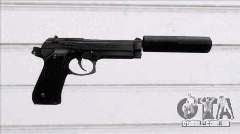 Beretta 92FS Suppressed para GTA San Andreas