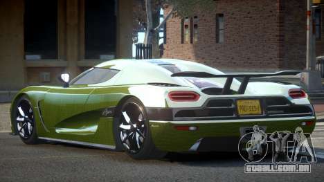 Koenigsegg Agera Racing L8 para GTA 4