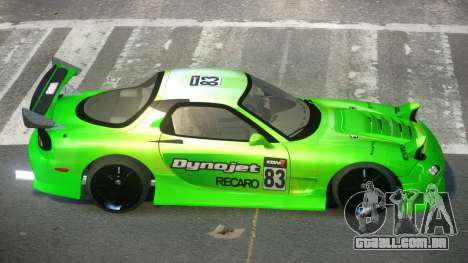 Mazda RX-7 PSI Drift PJ7 para GTA 4