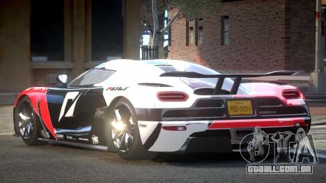 Koenigsegg Agera Racing L5 para GTA 4