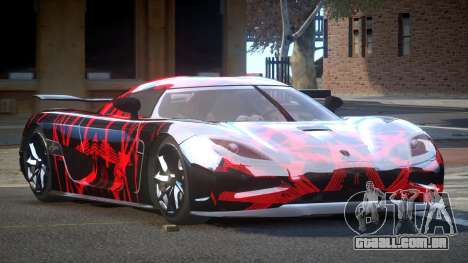 Koenigsegg Agera Racing L2 para GTA 4