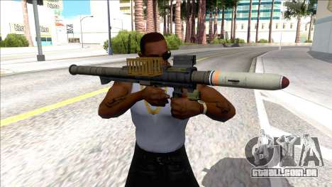 Hawk & Little Homing Launcher Black para GTA San Andreas