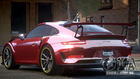 2018 Porsche 911 GT3 para GTA 4