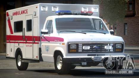 Ford E150 Ambulance para GTA 4